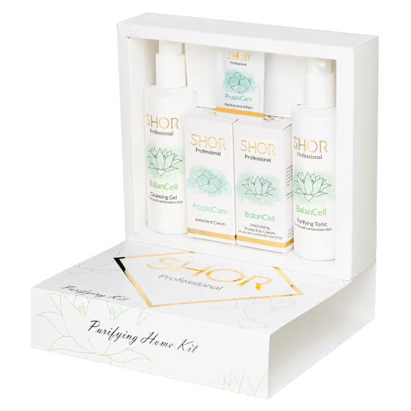 ערכה לעור שמן ומעורב 250 מ"ל